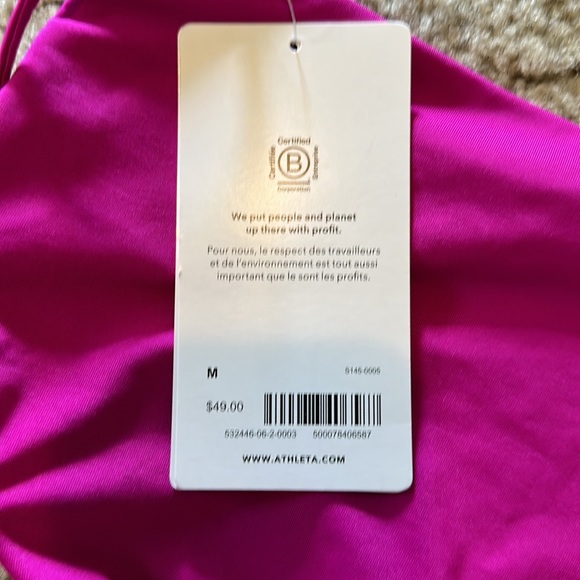Athleta cinch full swim bottoms nwt 💜 - Picture 9 of 9
